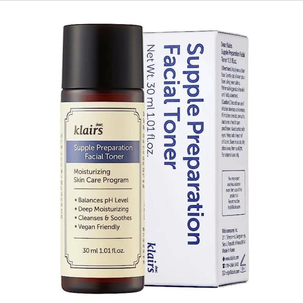 2/$15 New Dear Klairs Supple Preparation Facial Toner Mini